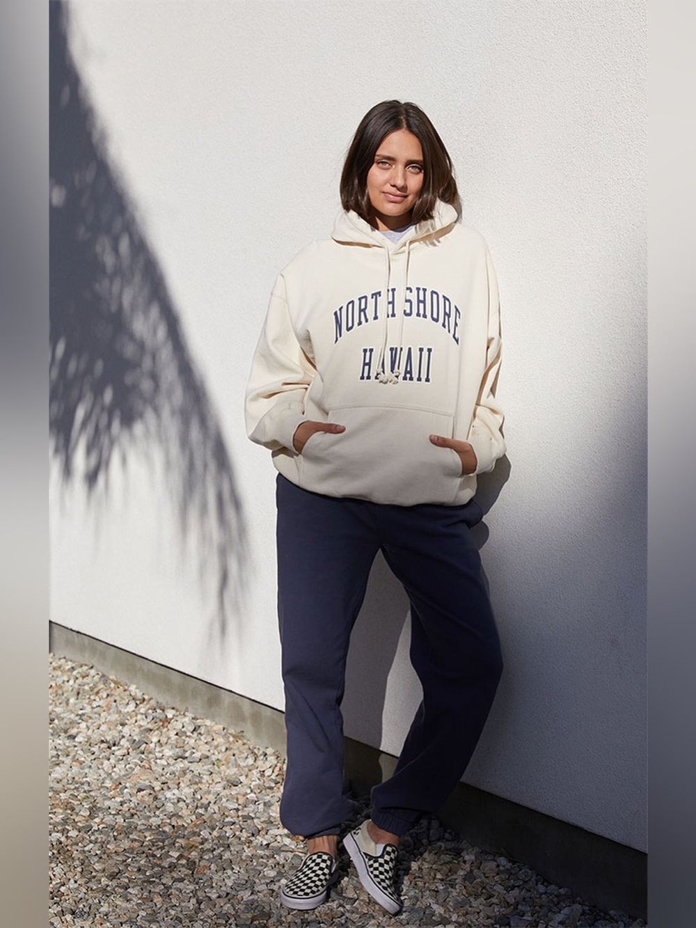 John Galt Off White Christy Hawaii Oversized Hoodie